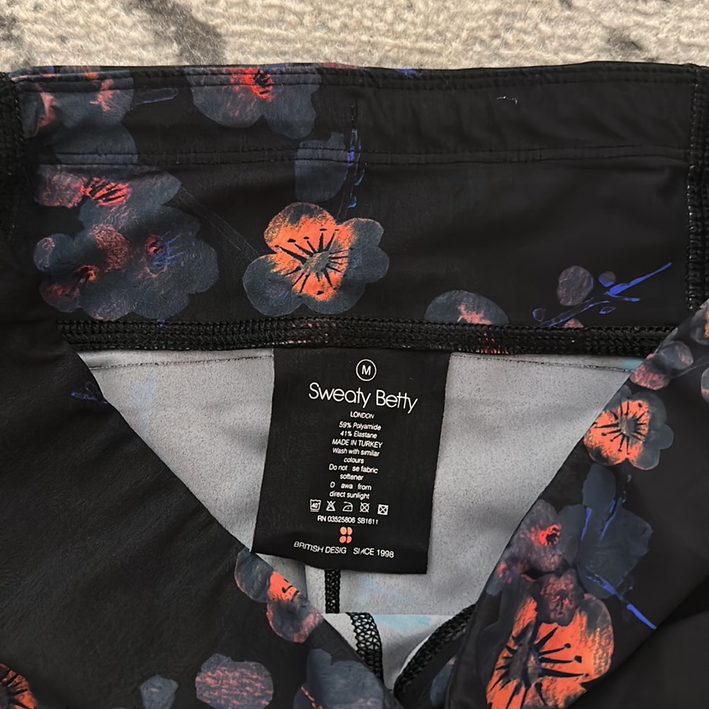 Sweaty Betty Womens Crop Floral Legging - Picture 5 of 6